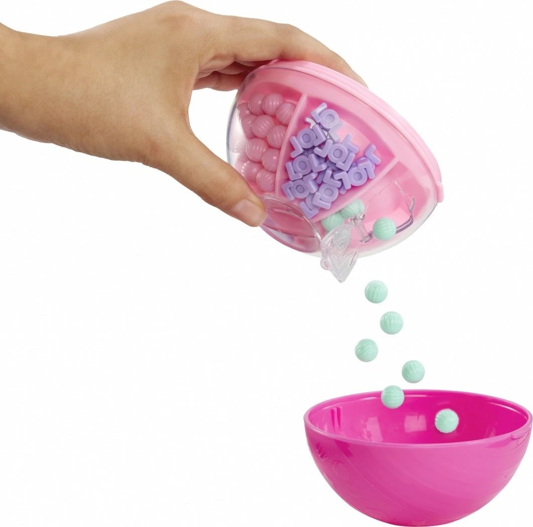 Set rruaza flokësh L.O.L. Surprise Hair Beads Tots, 64+ copë, për vajza