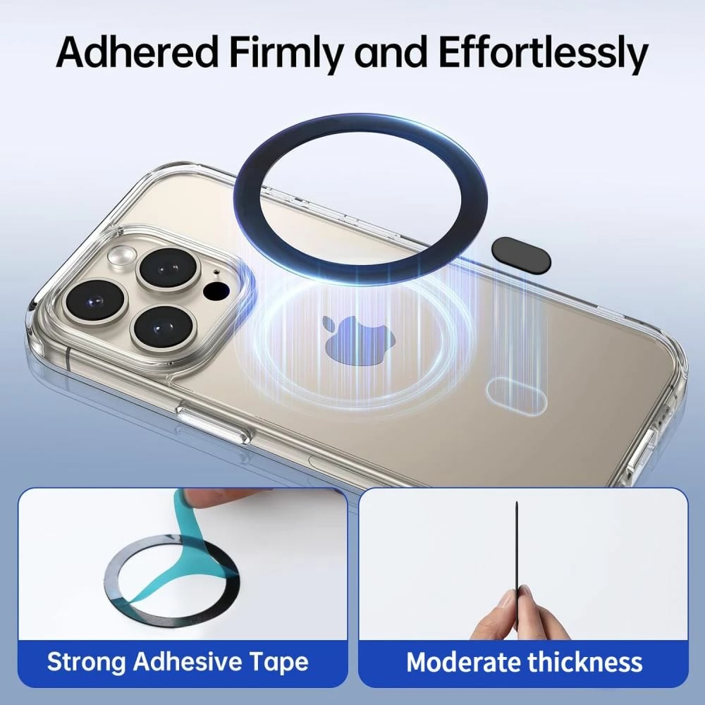 Pllakë magnetike MagSafe Tech-Protect MagMat, universale, e bardhë