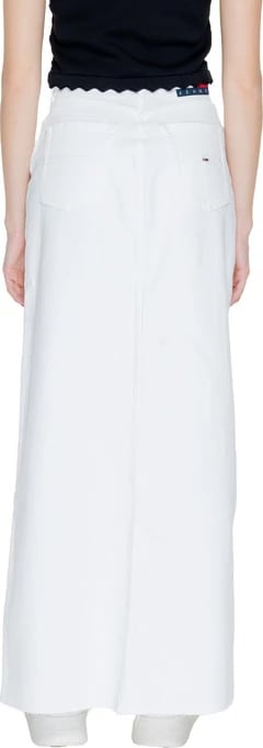 Skirt Tommy Hilfiger Jeans, e bardhë