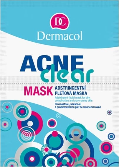 Maskë fytyre Dermacol AcneClear Mask Face Cleansing Mask 16g (2x8g)