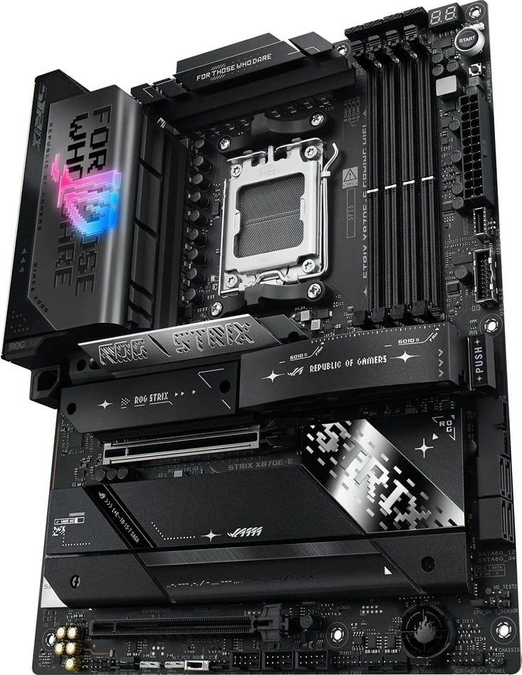 Pllakë amë ASUS ROG STRIX X870E-E GAMING WIFI, Socket AM5, ATX, E zezë