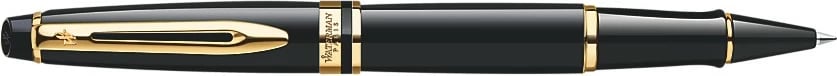 Stilolaps Waterman Expert, llak i zi, klip ari, shkrim i zi