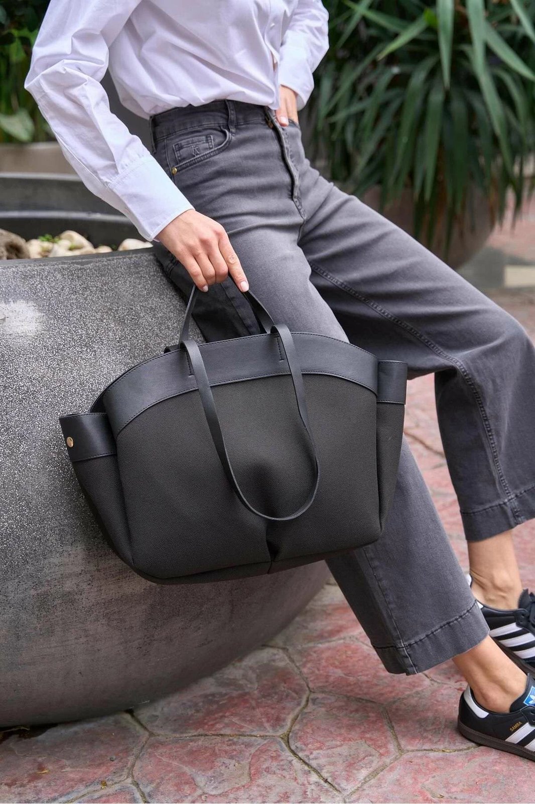 Çantë shpatullës Zoozie Bags, e zezë, MK1020024S27-0001
