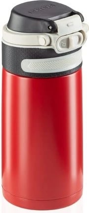 Termos udhëtimi Leifheit 3245, 350 ml, i zi/kuq, çelik inox