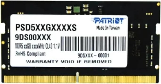 RAM Memorje Patriot SO-DIMM DDR5 16GB 5600MHz Bulk