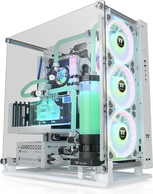 Kasë Thermaltake Core P3 Pro Tempered Glass Snow Edition, Midi Tower, e bardhë