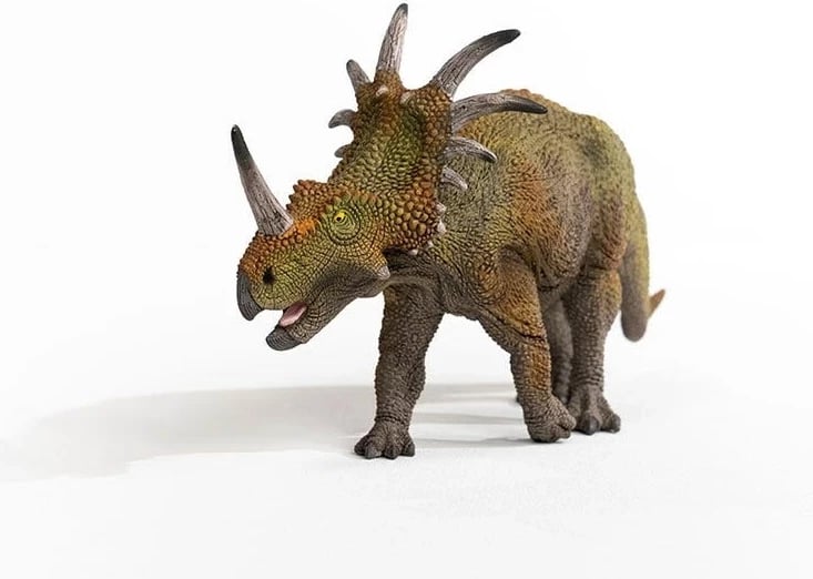 Figurë lodër Schleich Dinosaurs Styracosaurus, 15033S, për fëmijë, Gri