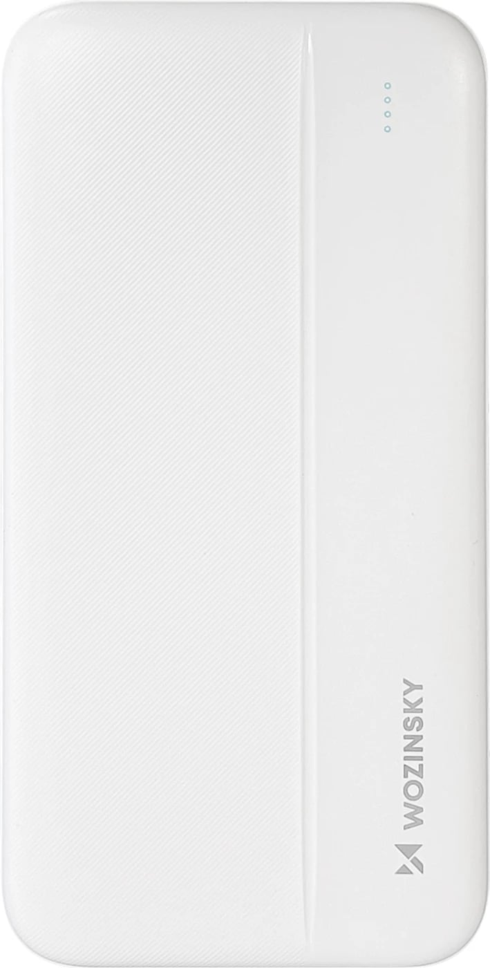 Powerbank Wozinsky WPBWE1, 10000mAh, 2x USB, Bardhë Powerbank Wozinsky WPBWE1, 10000mAh, 2x USB, Bardhë