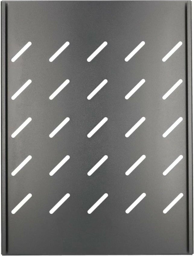 Raft kabineti Extralink EX.19096, 1U, 350mm, për kabinete 19 inç, zi