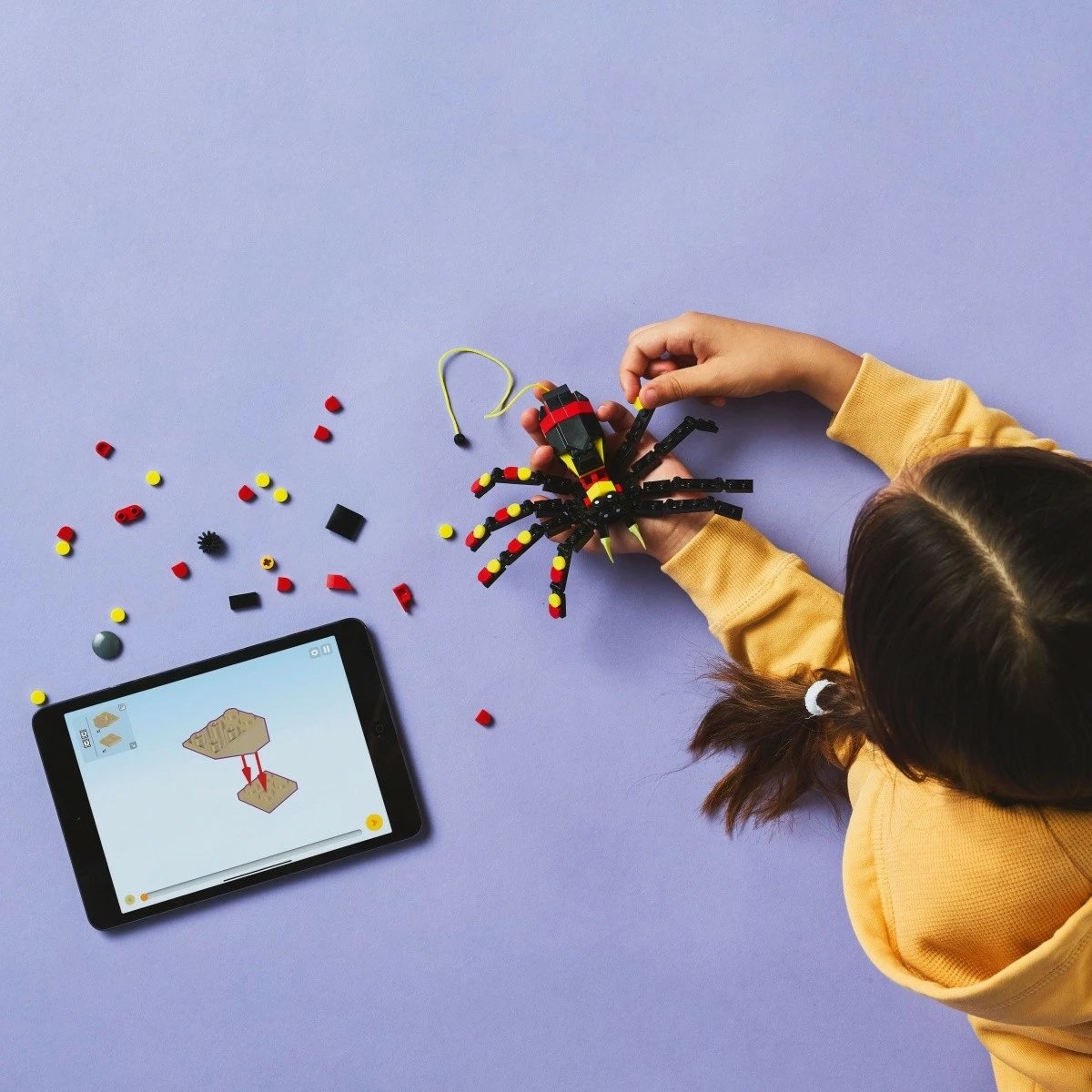 Set LEGO Creator 3-in-1 31159 Wild Animals: Amazing Spider, 153 pjesë, plastikë