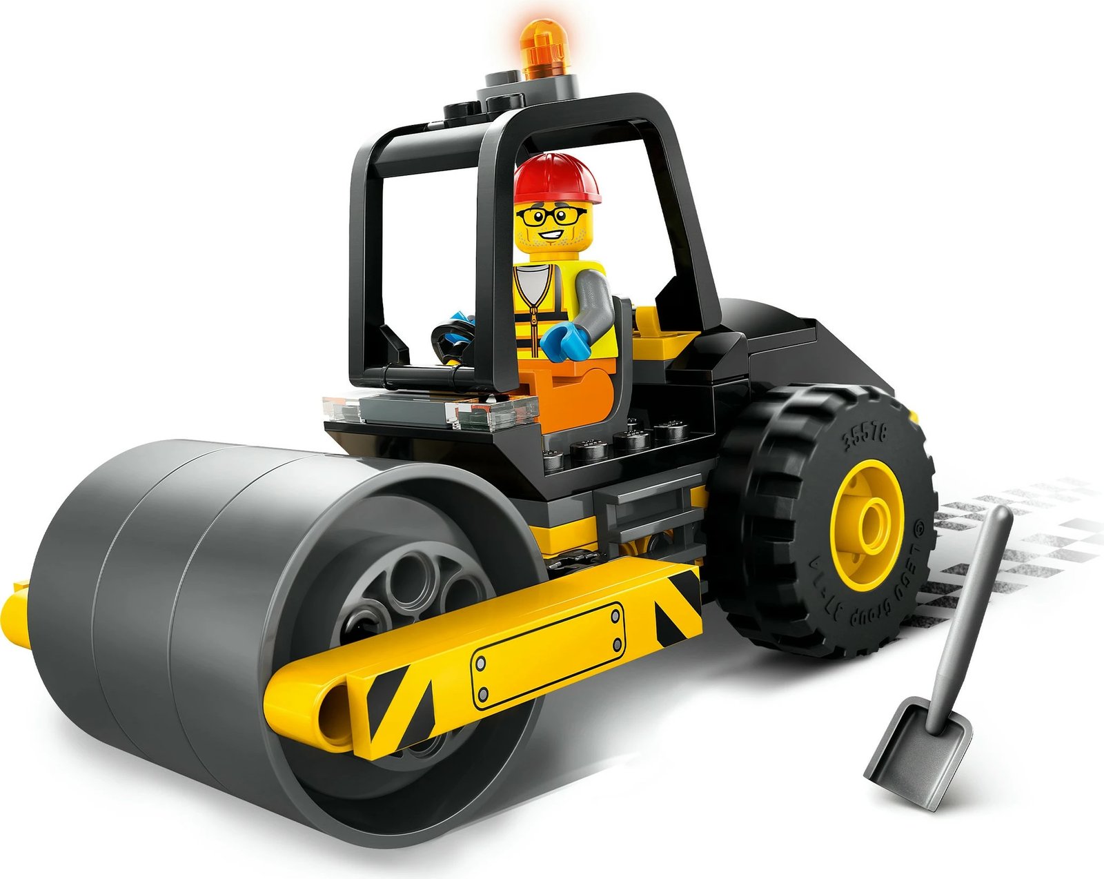 Set ndërtimi LEGO City Steamroller 60401, 78 pjesë, shumëngjyrësh