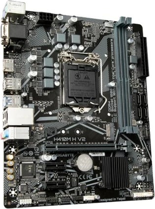 Pllakë amë Gigabyte H410M H V2, Intel, LGA 1200, DDR4-SDRAM, 64 GB