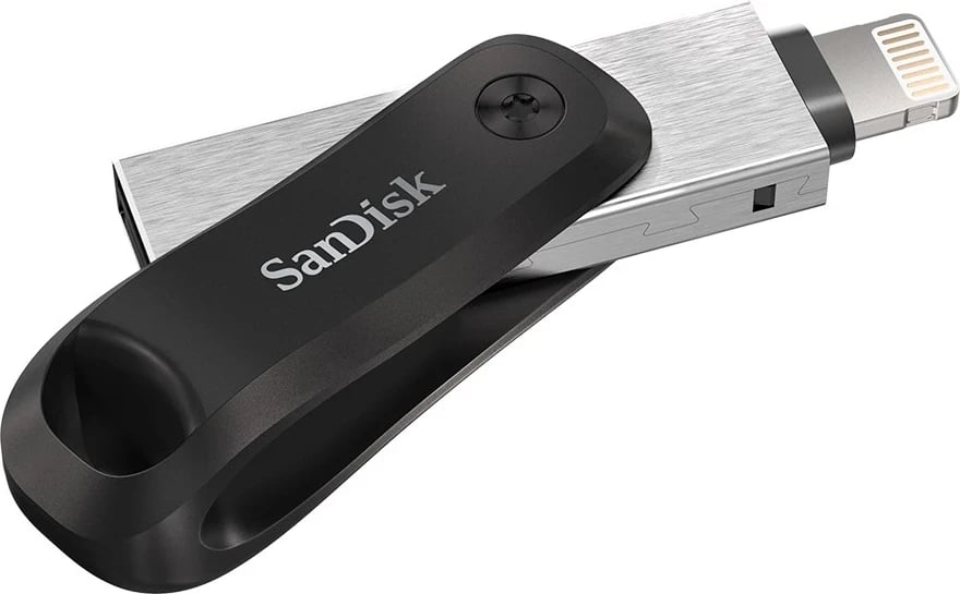 USB Flash SanDisk 256GB, Gri dhe Argjendtë