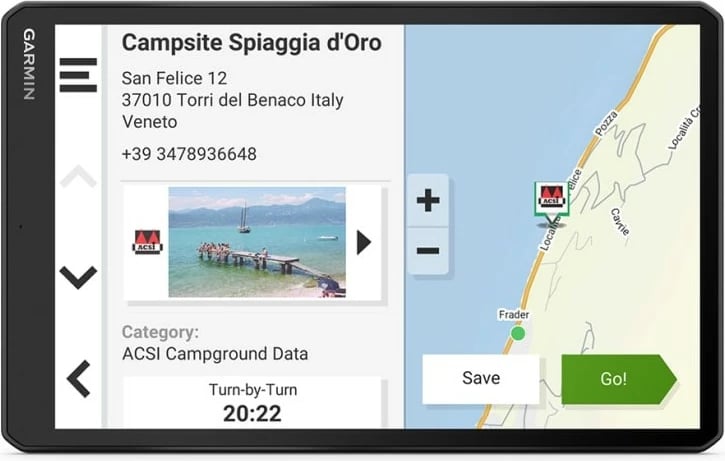 Navigacion Garmin 1095, 32 GB, Ekran 10.1", i zi