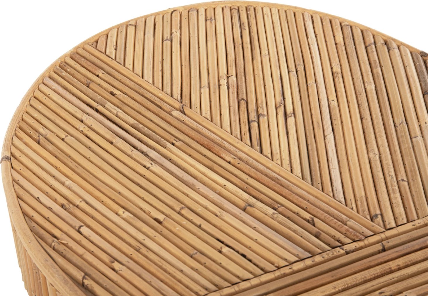 Konsolë ovale GATSBY FH9871 rattan natyral, ngjyrë natyrale, 110x45x74.5 cm