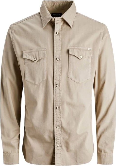 Këmishë për meshkuj Jack & Jones, bezhë