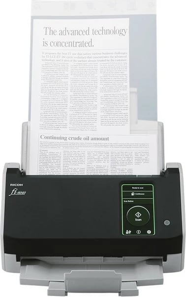 Skaner Ricoh fi-8040, 210 x 297 mm, 600 x 600 DPI, 24 bit, 8 bit, 40 ppm, 80 ipm