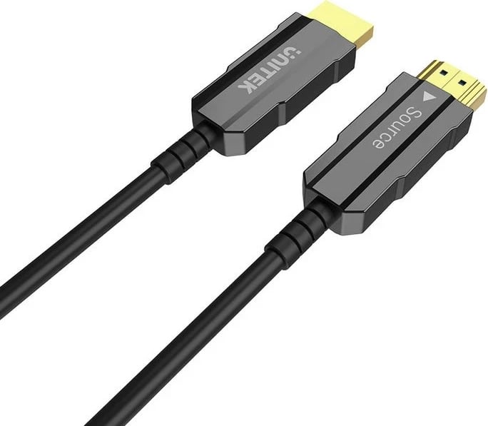 Kabllo HDMI UNITEK C11072BK-20M, HDMI Type A, 20m, E zezë
