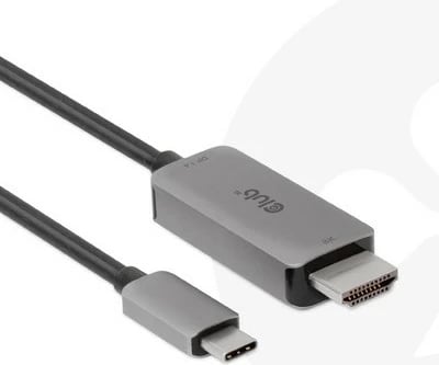 Kabllo USB-C në HDMI Club3D 3m, 4K120Hz, e zezë