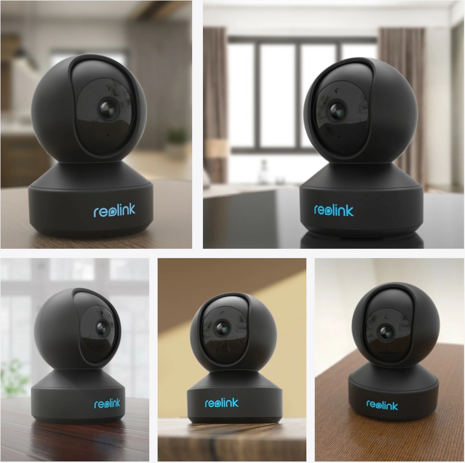 Kamerë sigurie Reolink E Series E330-B, 4MP, Wi-Fi 2.4/5 GHz, e zezë