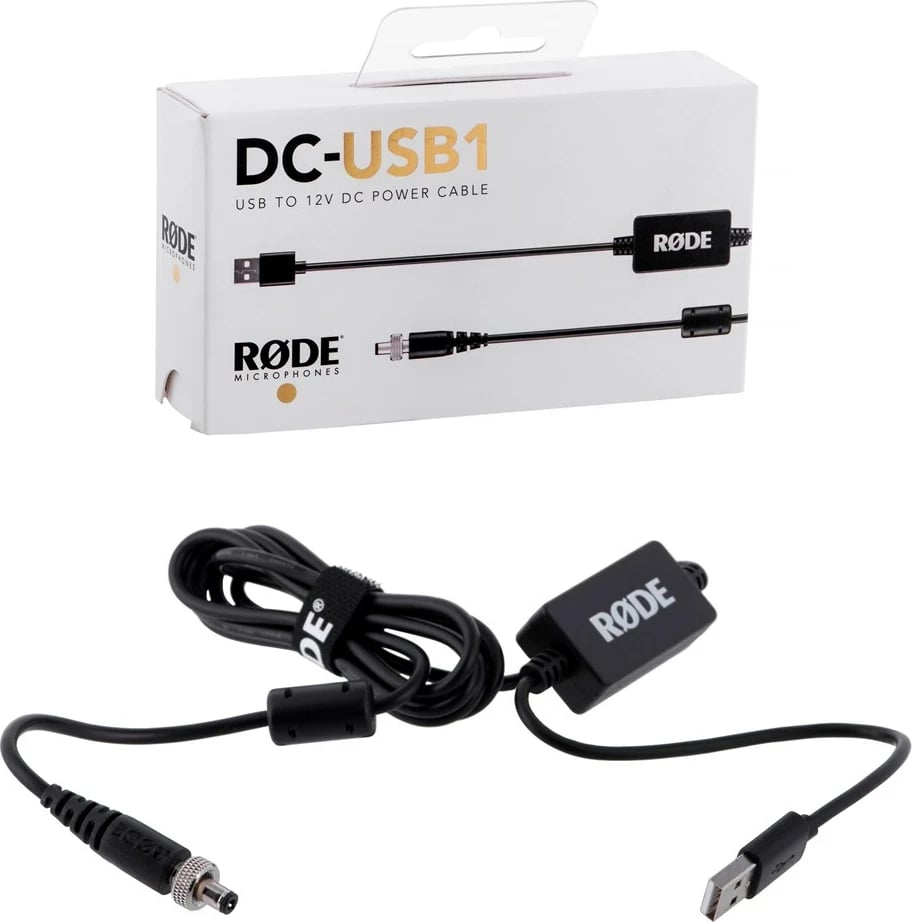 Kabllo e energjisë RODE DC-USB1 për RØDECaster Pro, E zezë