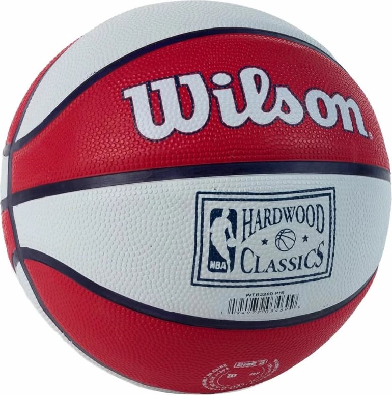 Top Basketbolli Wilson, Modeli Team Retro Philadelphia 76ers, i Kuq