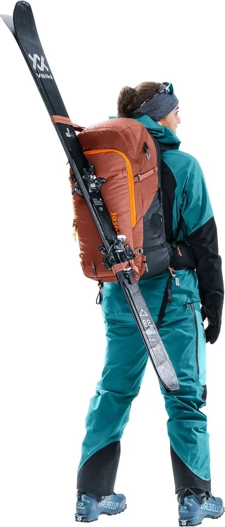 Çantë shpine Deuter Alproof Tour 36 + 5 SL, për femra, e kuqe e zezë Çantë shpine Deuter Alproof Tour 36 + 5 SL, për femra, e kuqe e zezë