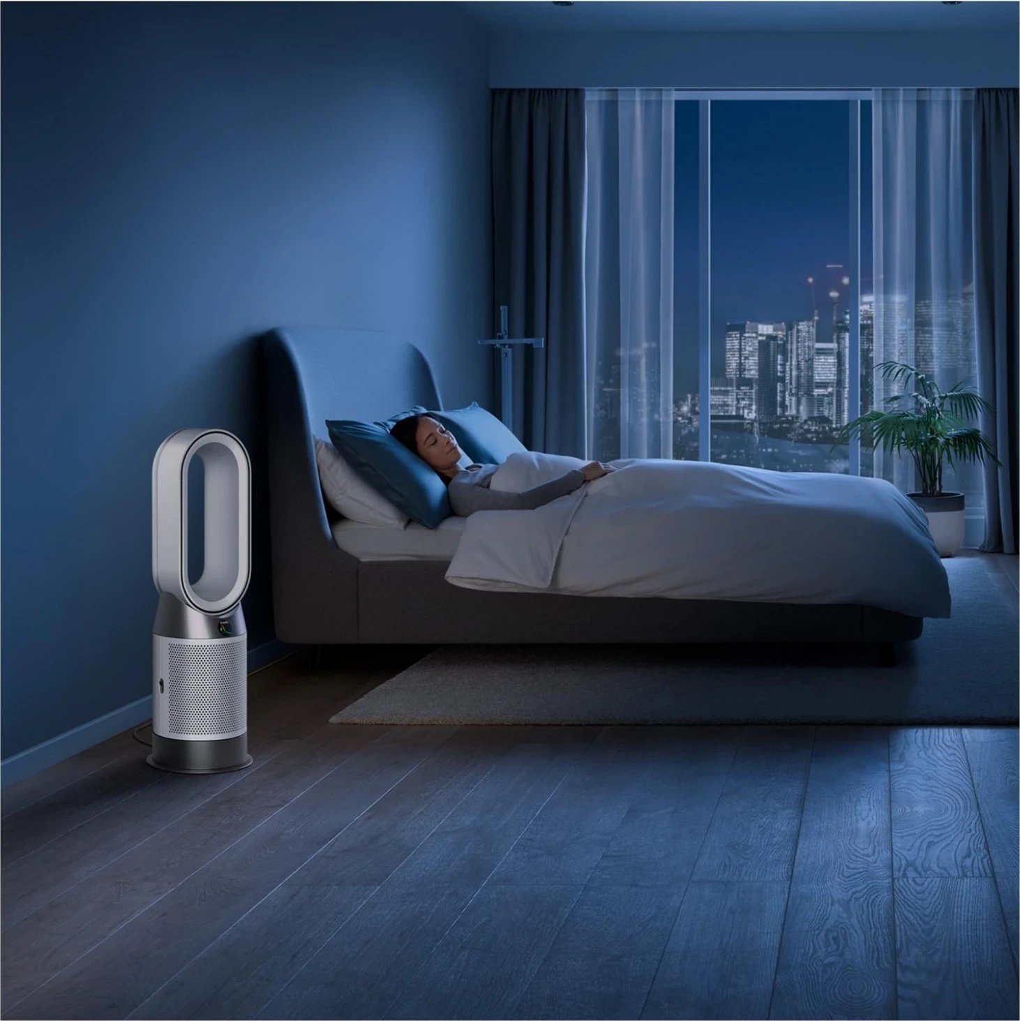 Pastrues ajri, ngrohës dhe ventilator Dyson Hot+Cool Gen1 HP10, 50W, ngjyrë argjendi