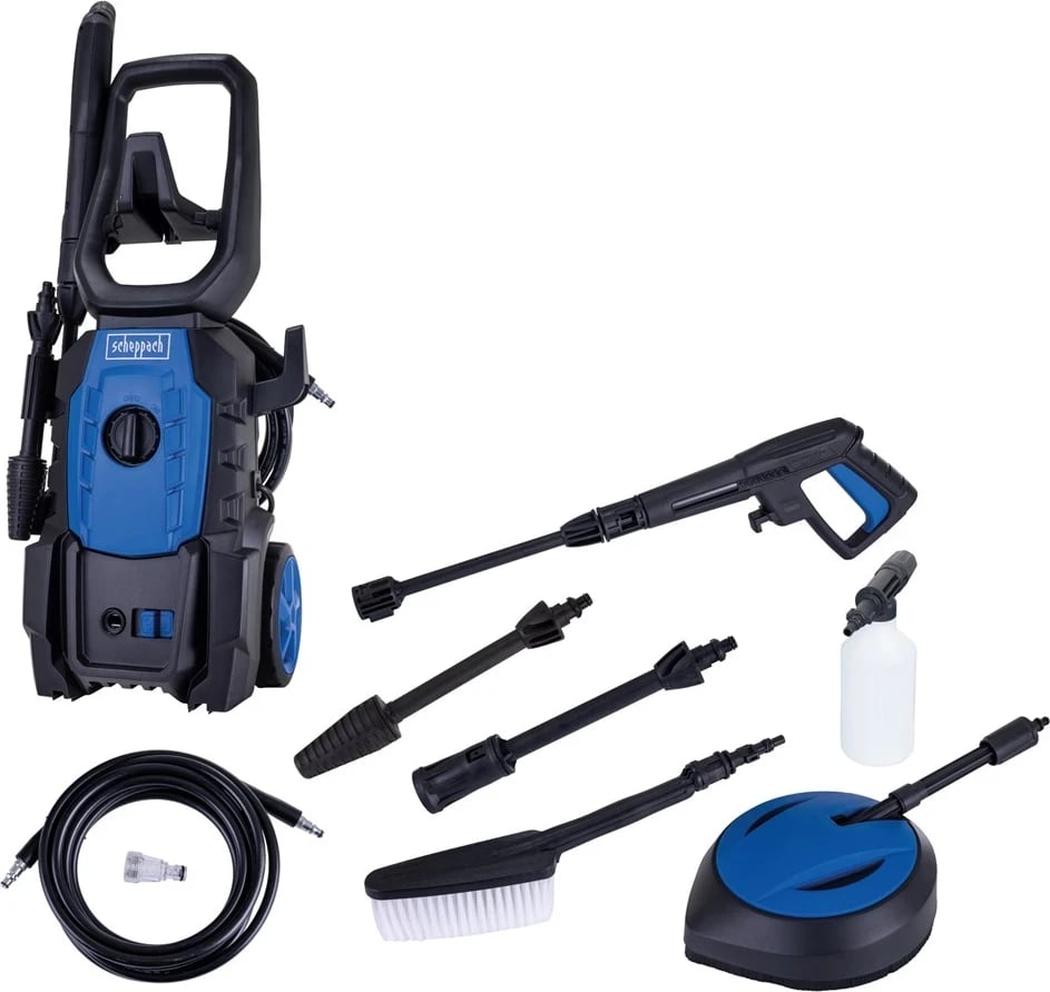 Lara me presion Scheppach HPC1600-KIT, e zezë