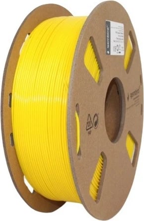 Filament 3D Gembird PETG, 1.75mm, 1kg, verdhë