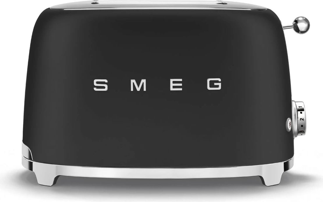 Toaster SMEG TSF01BLMEU, 950W, 2 feta, ngjyrë e zezë