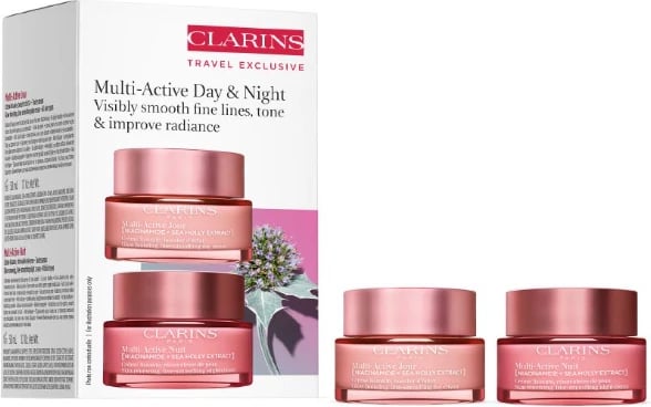 Set për kujdesin e fytyrës Clarins Multi Active Day & Night 