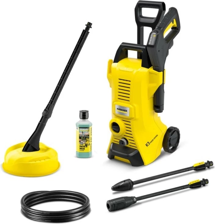 Aparat presioni Karcher K3 Power Control Home, 1.676-103.0, i verdhë/zi, set