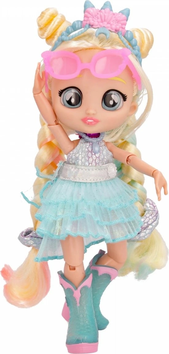 Kukull Cry Babies BFF Stella me kitarë, 20 cm, për vajza