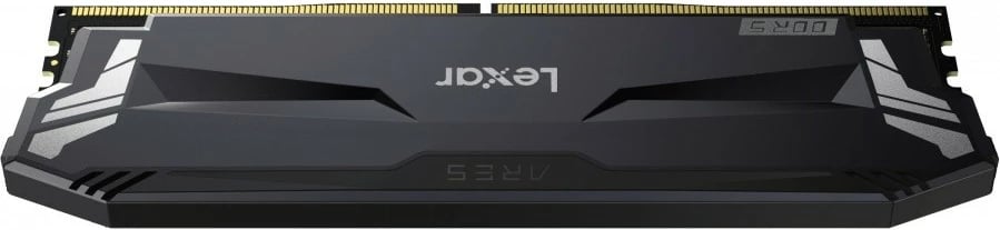 RAM Memorje desktop, Lexar ARES LD5U16G60C300A-RGD, DDR5 32GB (2x16GB) 6000MHz CL30, me radiator, e zezë