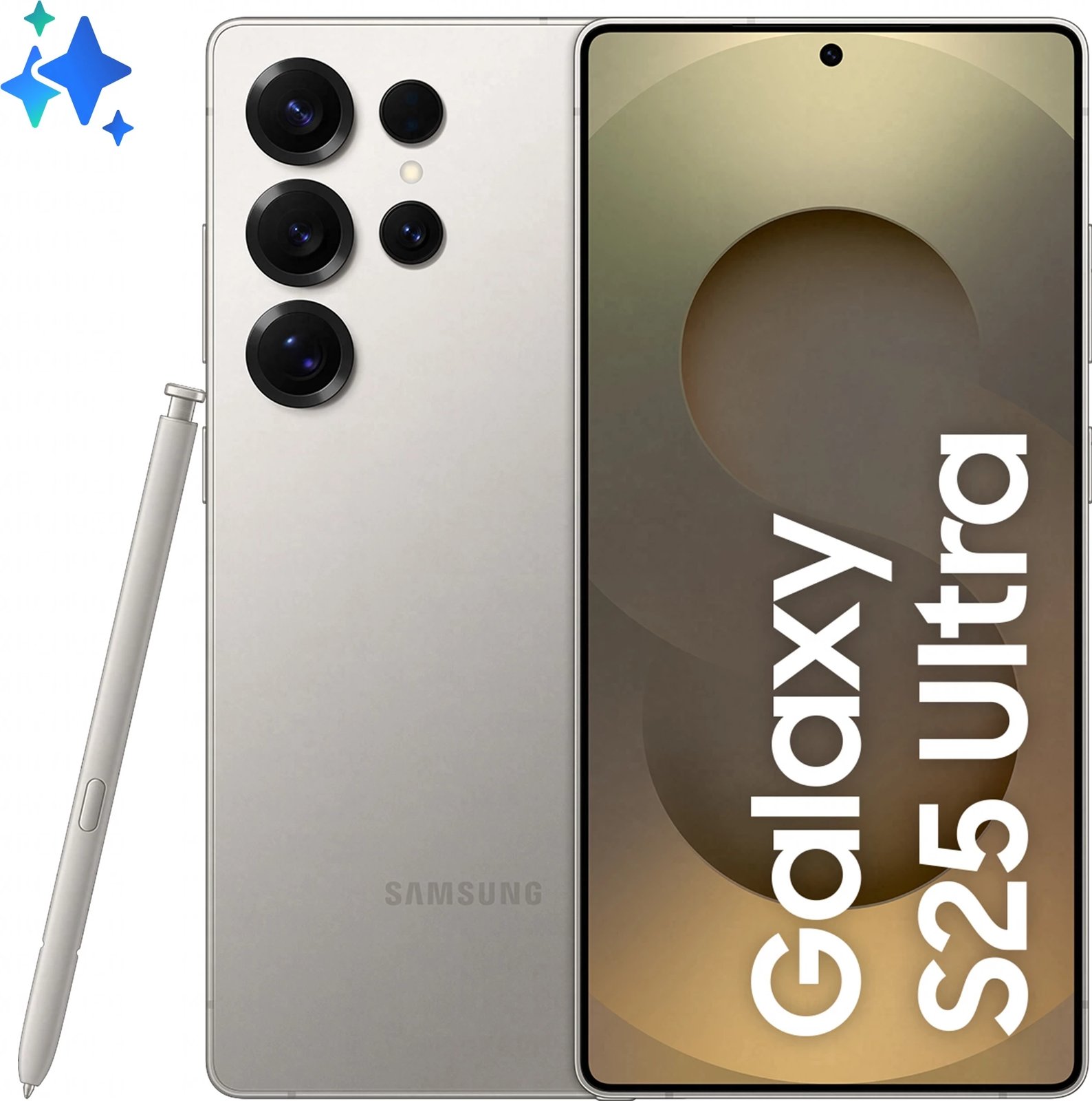 Celular Samsung Galaxy S25 Ultra 12+512GB DS 5G, Gri Titanium