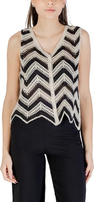 Top Vila Clothes femra, beige