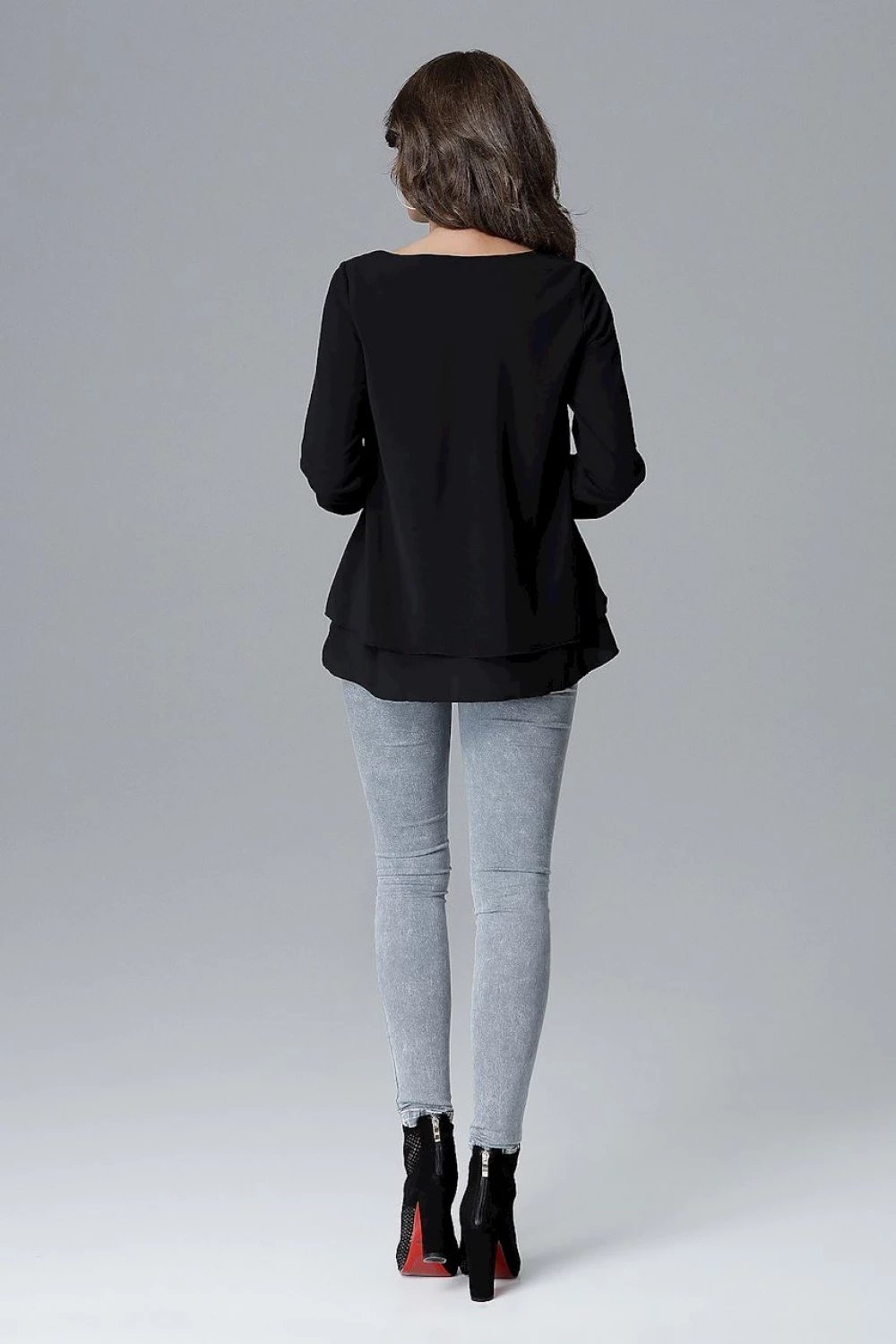 Bluzë Lenitif model 128524, e zezë