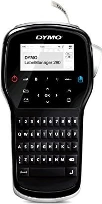 Printer etiketa DYMO LabelManager 280, Termal transfer, QWERTY, E zezë