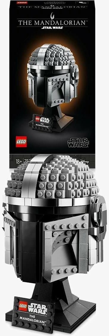 Set ndërtimi LEGO Star Wars The Mandalorian Helmet, 584 pjesë, shumëngjyrësh