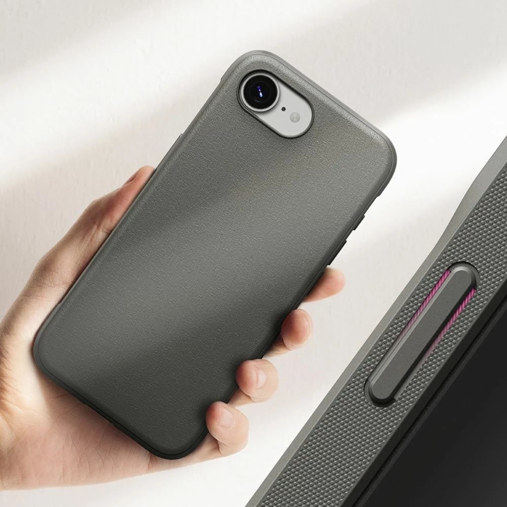 Mbështjellës Ringke Onyx për iPhone 16e, Gri