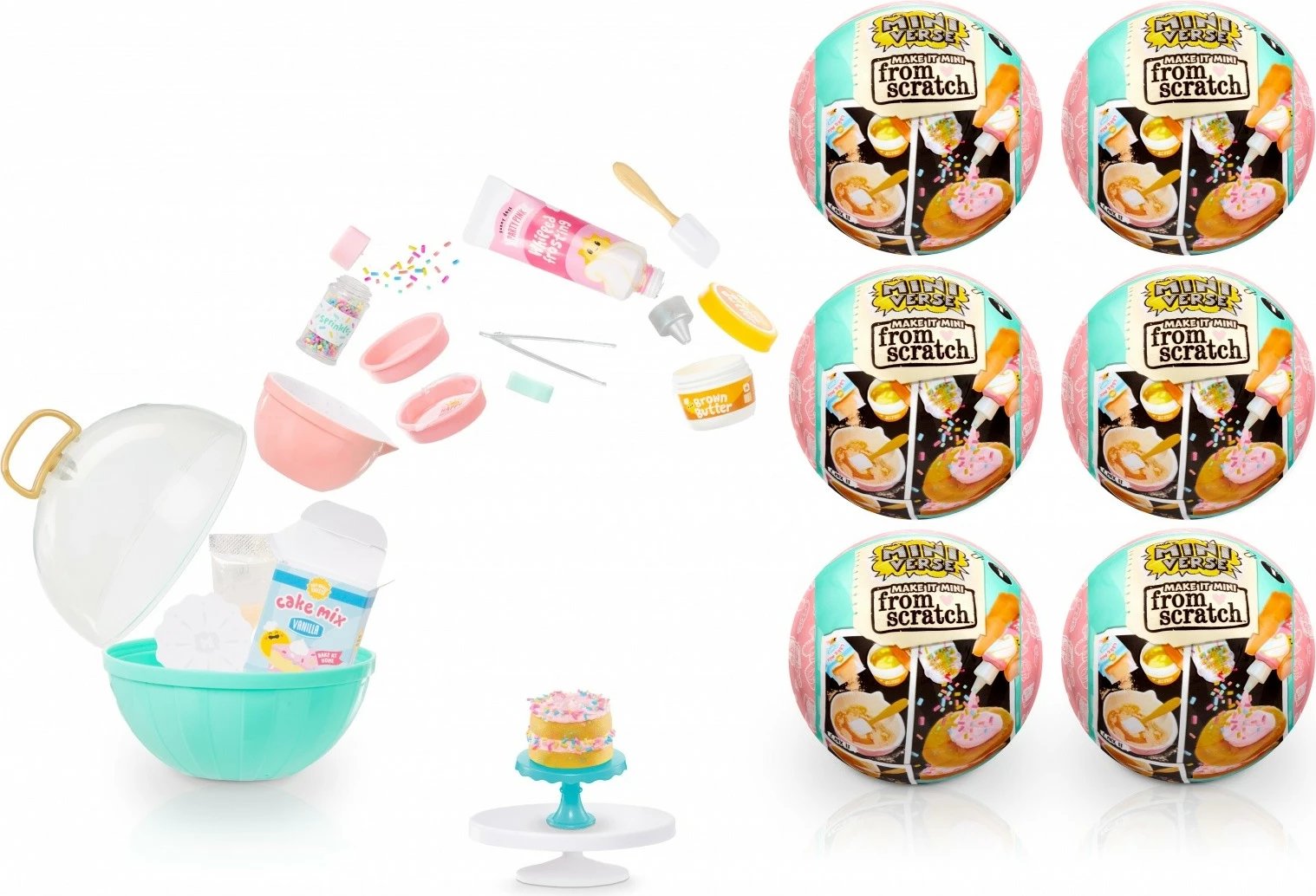 Figurinë set MGA Miniverse Make It Mini From Scratch, plastikë, 1 copë