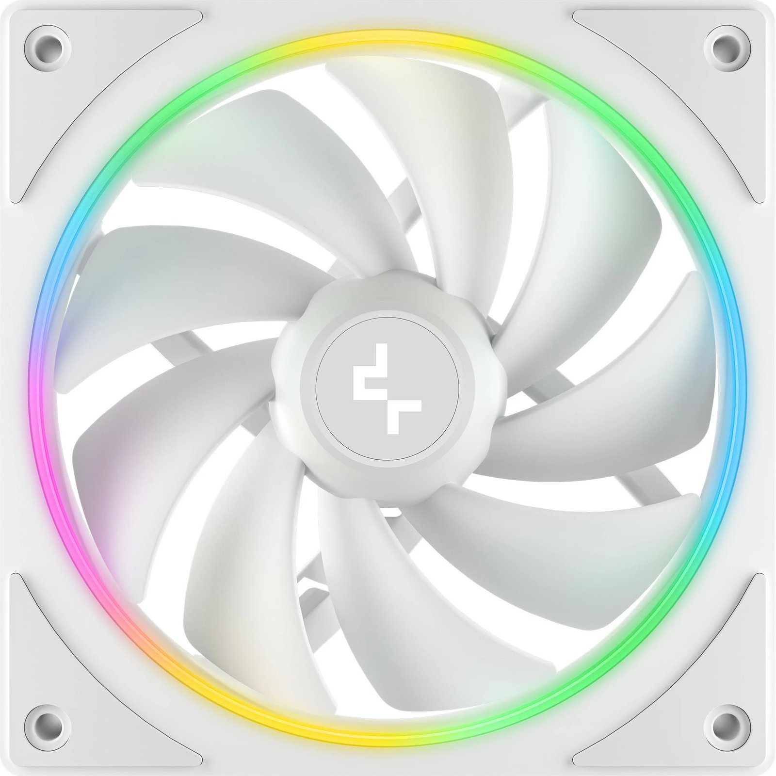 Ventilatorë Deepcool FL12 SE 3IN1 120mm, LED, të bardhë