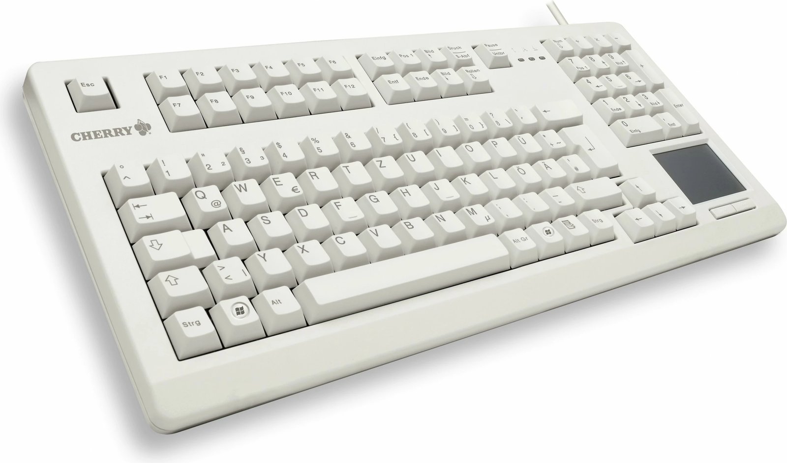 Tastierë Cherry TouchBoard G80-11900, Full-size, Mekanike, USB, Gri