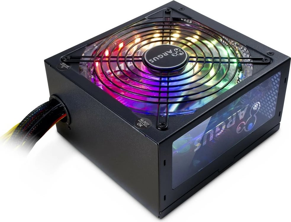 Furnizues rryme Inter-Tech Argus RGB-600W II, 600W, 80 PLUS Bronze, RGB