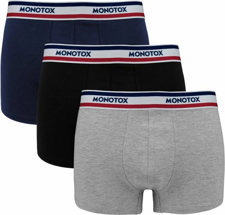 Të brendshme për meshkuj Monotox, shumëngjyrëshe