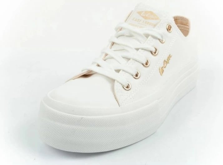 Këpucë femra Lee Cooper, të bardha