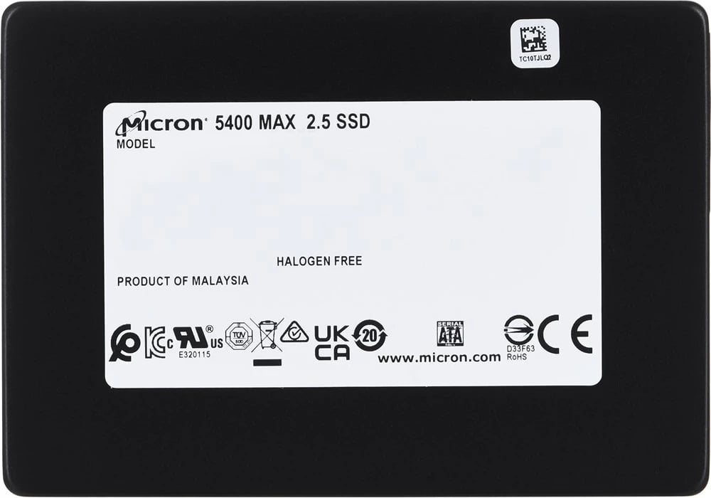 SSD Micron 5400 MAX, SATA 2.5, 480GB