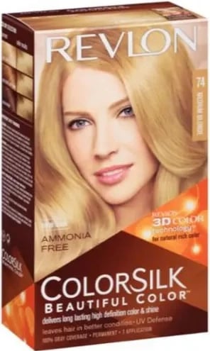Ngjyrë për flokë Revlon Colorsilk 74 Medium Blond unisex