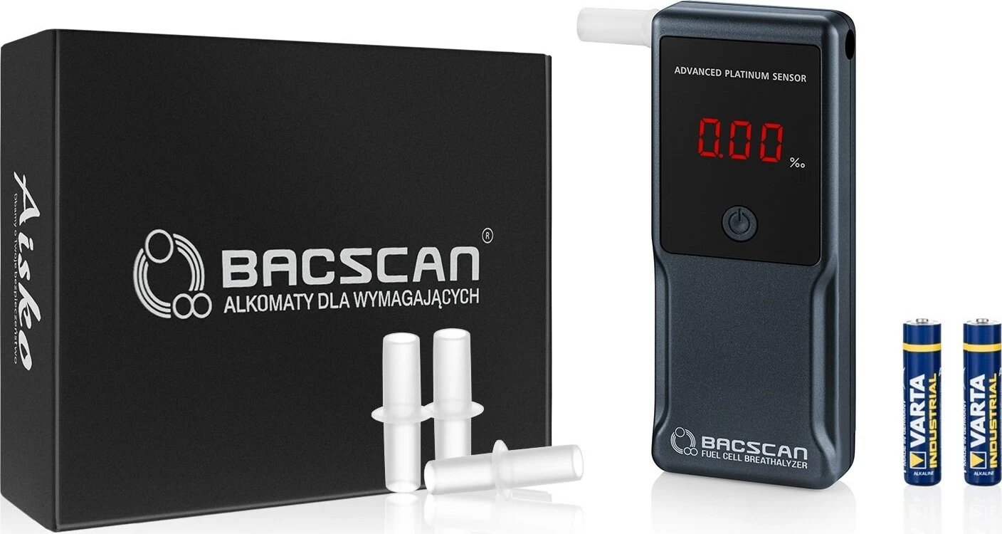 Alkoolmetër BACSCAN F-50 Ultra, digjital, pa kontakt, gri